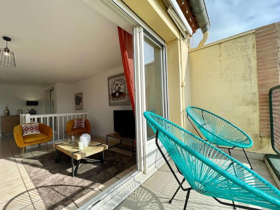 Duplex 70M2 - Vue Cite Medievale - Parking Gratuit Carcassonne Buitenkant foto