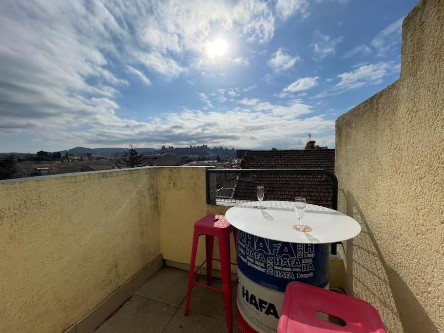 Duplex 70M2 - Vue Cite Medievale - Parking Gratuit Carcassonne Buitenkant foto