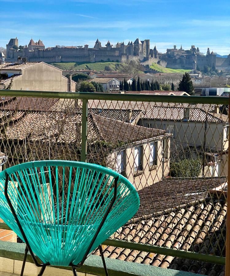 Duplex 70M2 - Vue Cite Medievale - Parking Gratuit Carcassonne Buitenkant foto